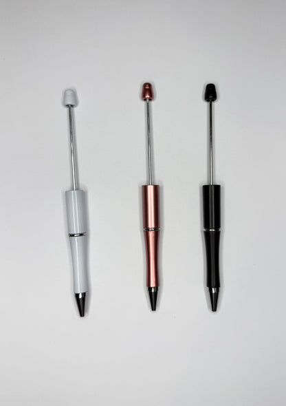 Beaded Pens – Customisable with Focal Beads or Rhinestones