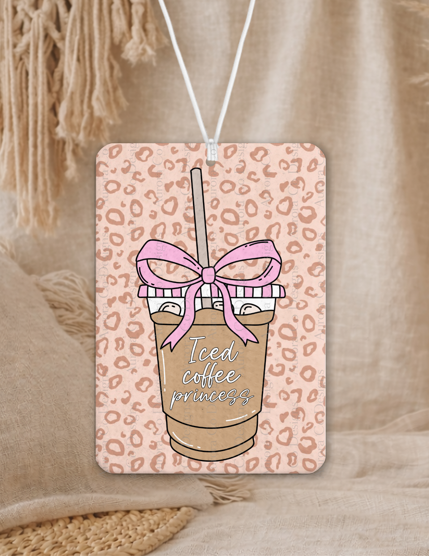 Ice Coffee Princess - Air Freshener