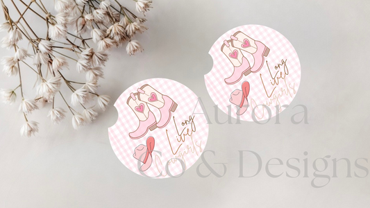 Country Girl - Car Coaster