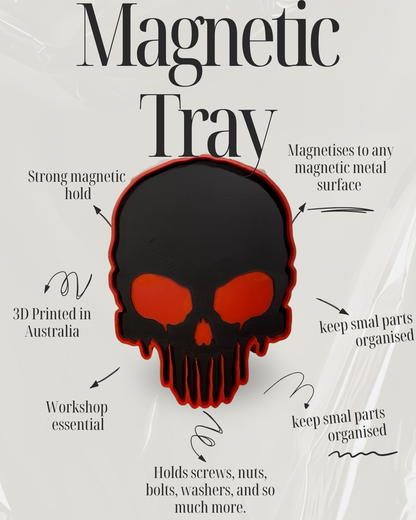 Skull Magnetic Screw Tray