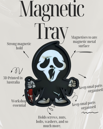 Ghostface Magnetic Screw Tray