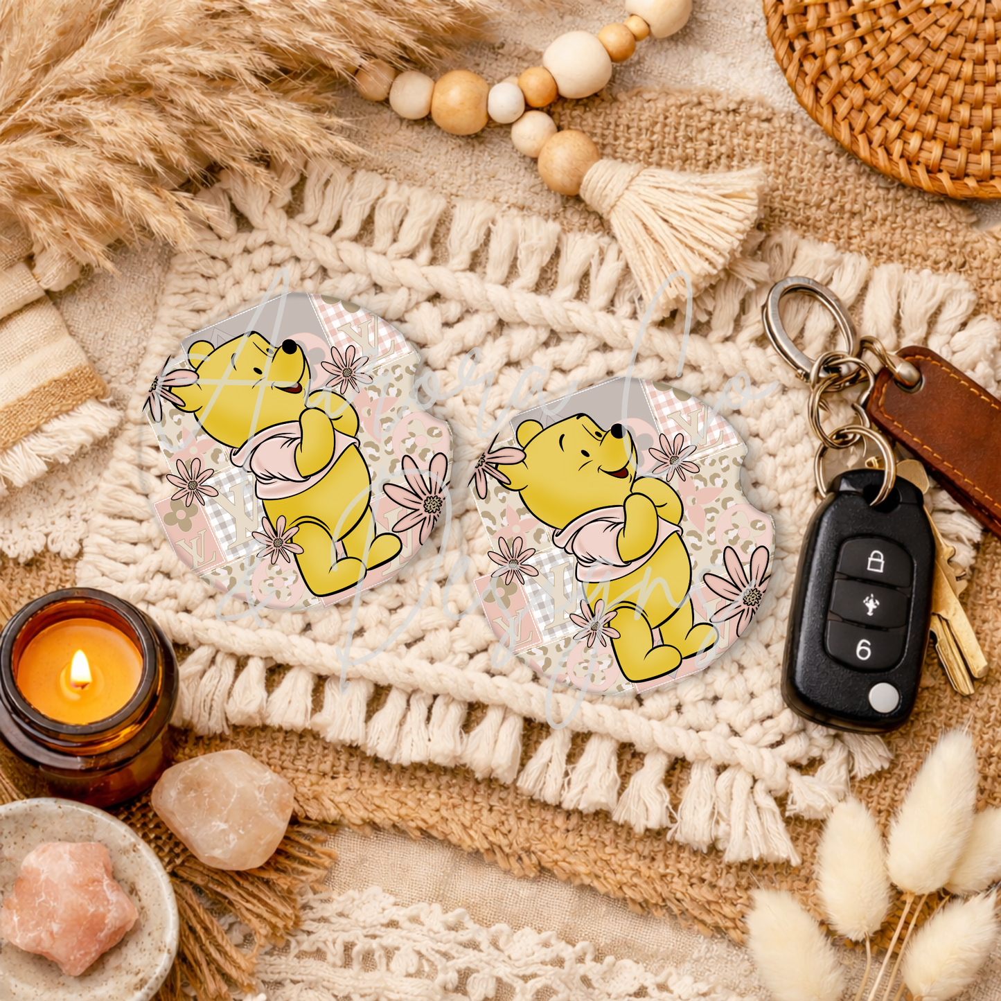 LV, Winnie - Car Coasters