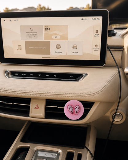 Pink Ghostface- Car Vent Clip Air Freshener