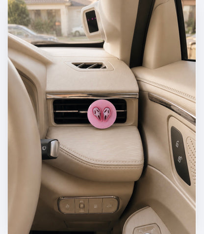 Pink Ghostface- Car Vent Clip Air Freshener