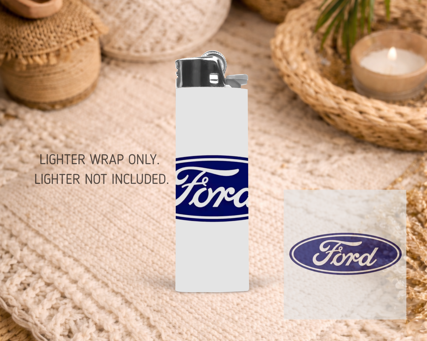 BIC Lighter Wrap #21 - Ford