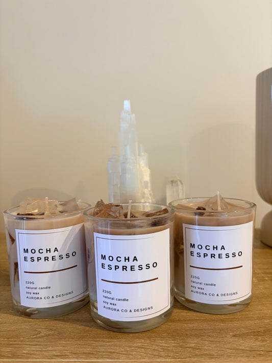 Mocha Espresso Candle 220g