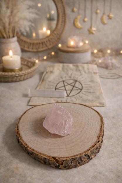 Moonlit Rose Quartz Self- Love Ritual Bundle