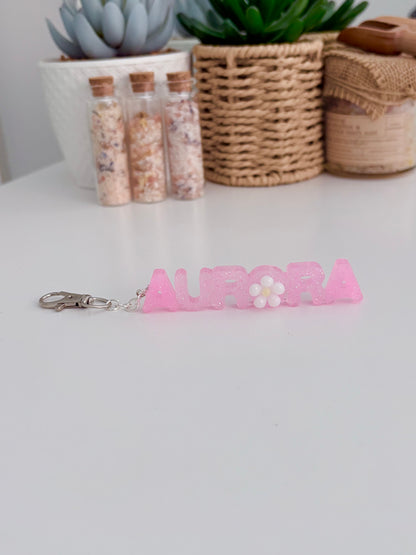 Personalised Name Keyring