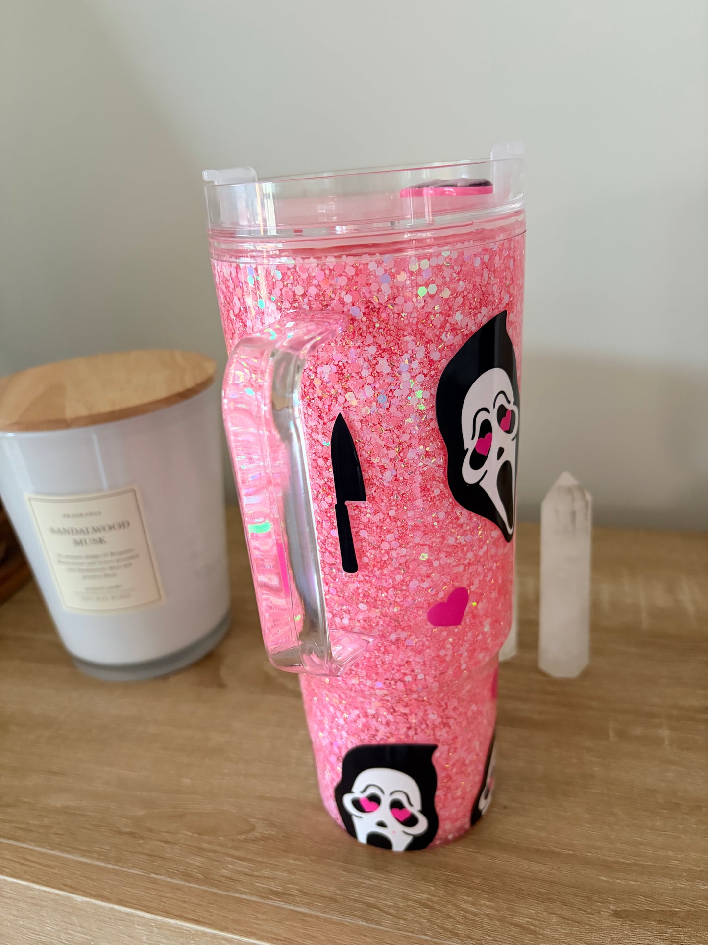 40oz Snowglobe - Ghostface