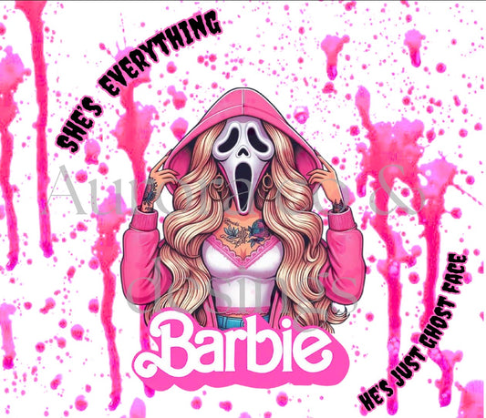 20oz Sublimation Print #31 - Barbie Ghost