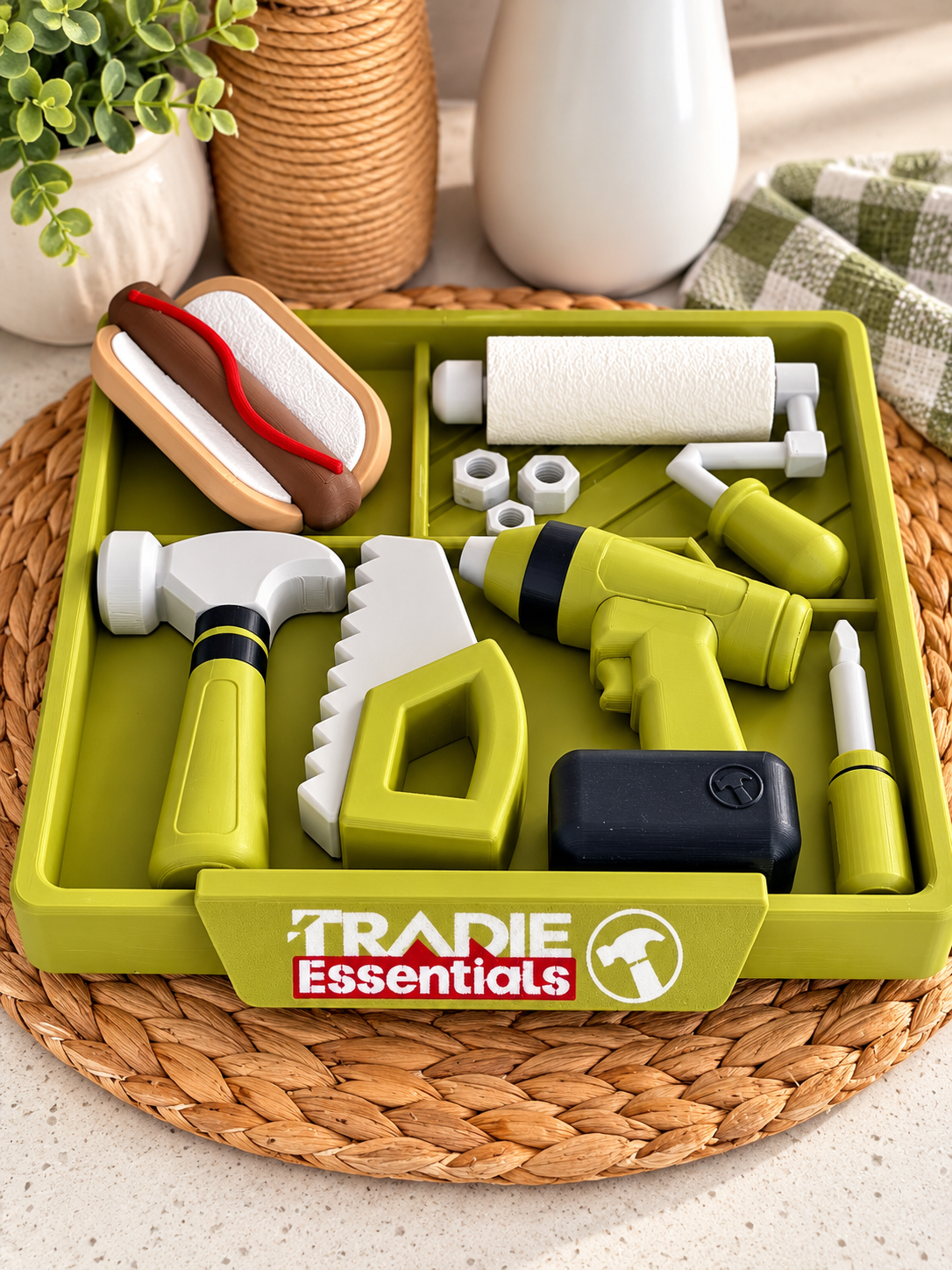 Bunnings Inspired Tradie Essentials Tool Kit – Green