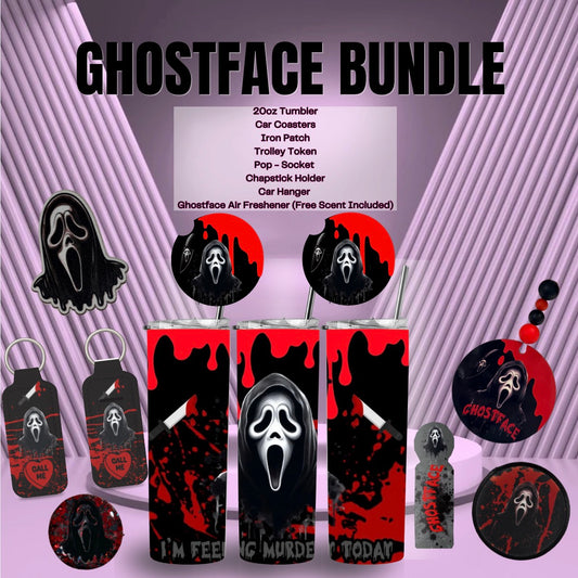 GHOST FACE BUNDLE BLACK 🖤