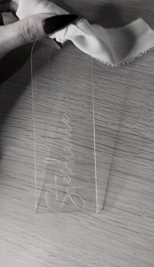Engraved Bookmarks
