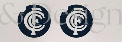 AFL Footy Car Coasters