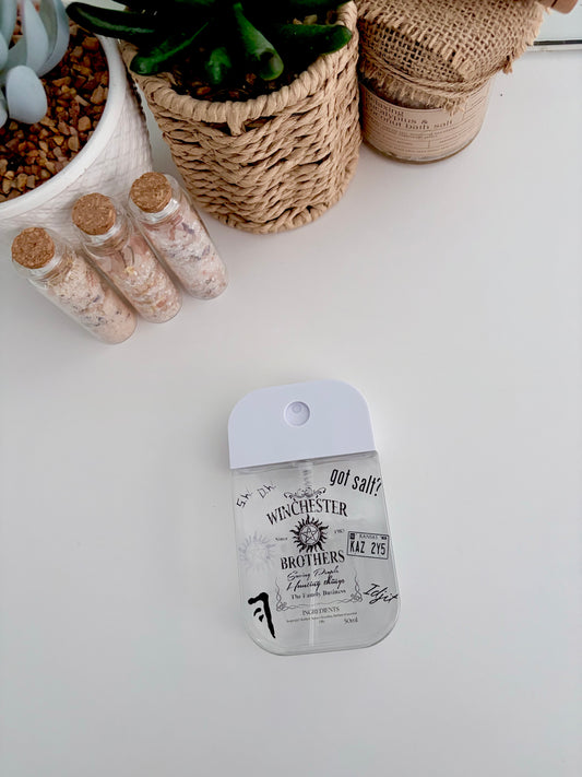 Hand Sanitizer Spray - Supernatural Winchester