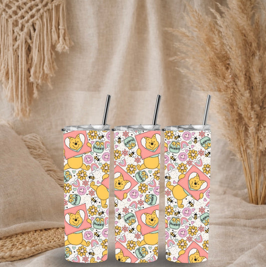 Pretty In Pink Winnie - 20oz Tumbler