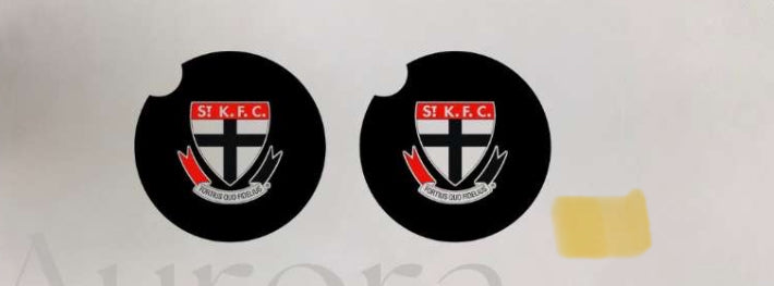 AFL Footy Car Coasters