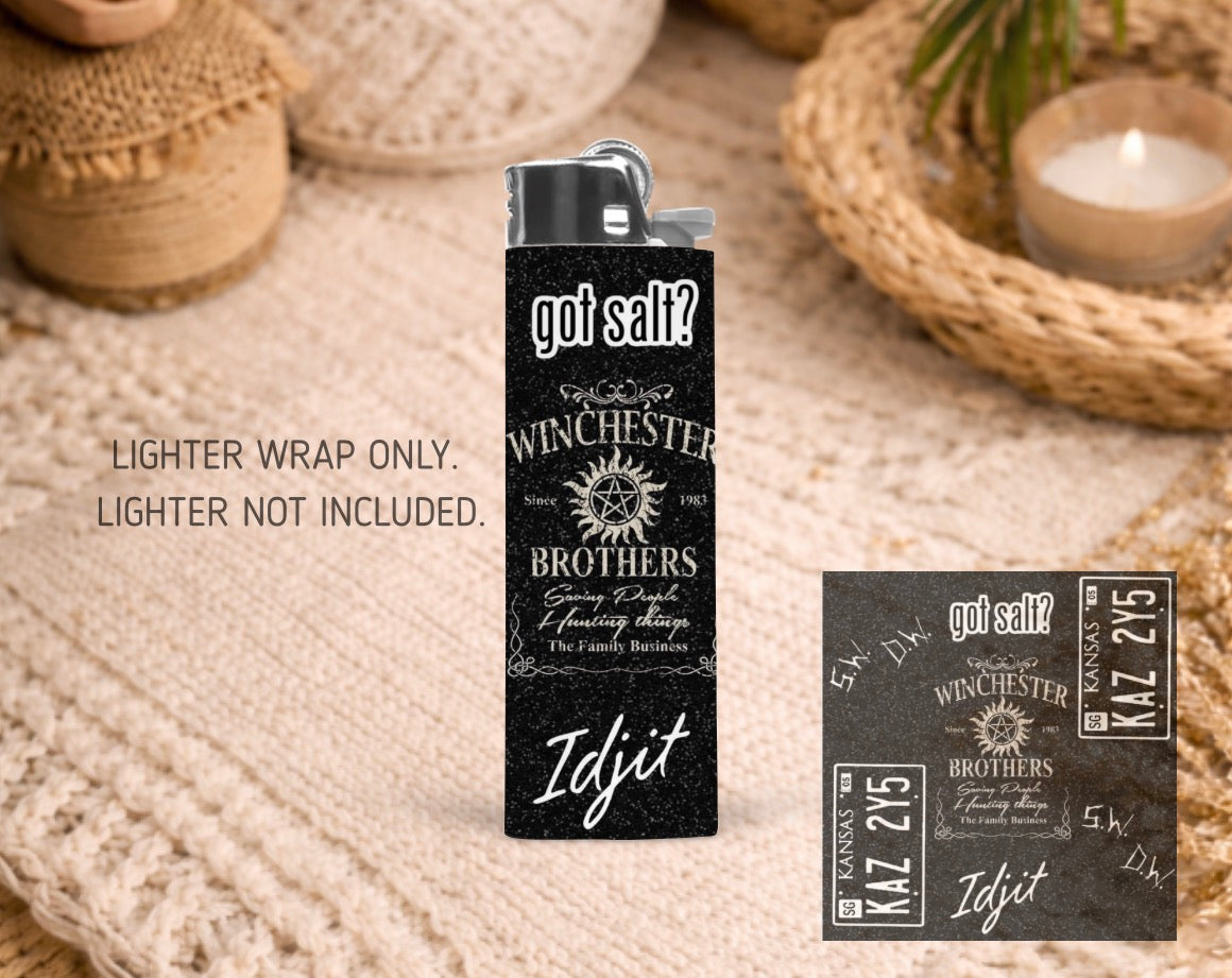 BIC Lighter Wrap #60 - Supernatural Winchester