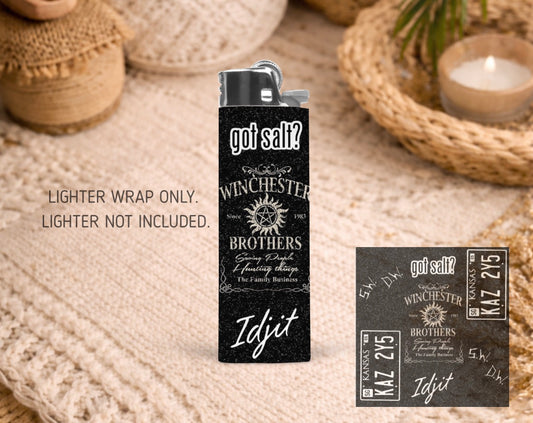 BIC Lighter Wrap #60 - Supernatural Winchester