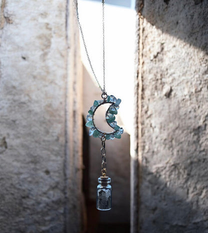 🌙 Celestial Moon & Protection Hanger 🔮