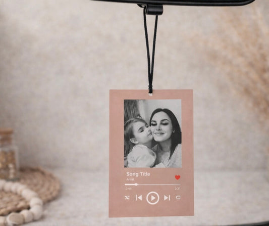 Personalised Spotify Playlist Air Freshener