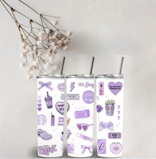 Purple Aesthetic- 20oz