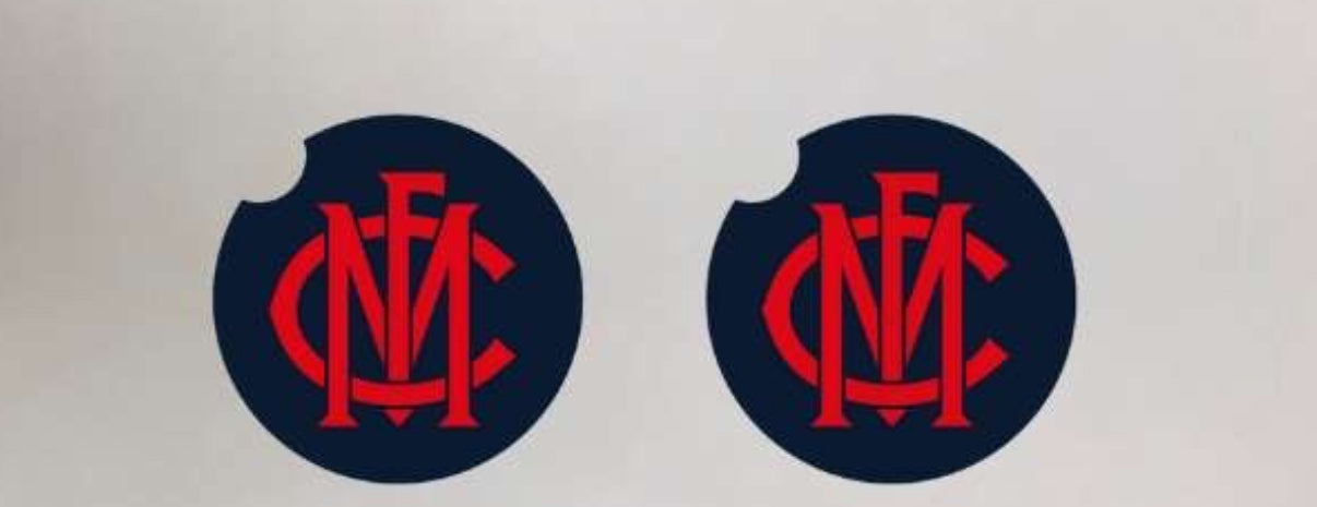 AFL Footy Car Coasters