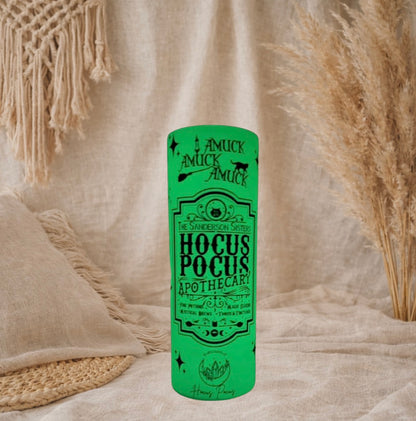 Glow in The Dark Tumbler- Green/Blue- 20oz