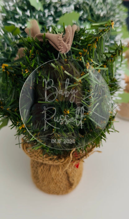 Engraved Ornaments
