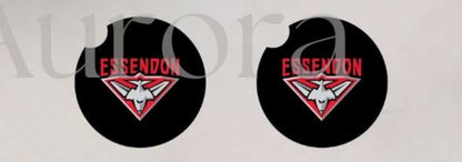 AFL Footy Car Coasters