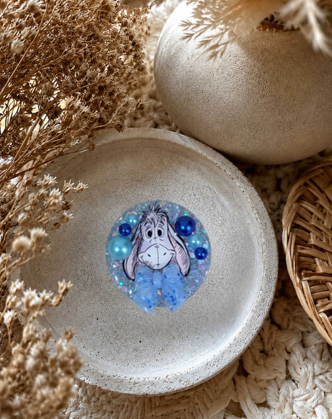 Eeyore | Magnet, Badge Reel or Pop Socket