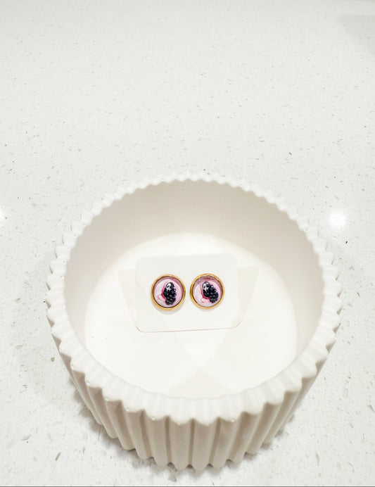 Handmade Stud Earrings - Ghost Girl