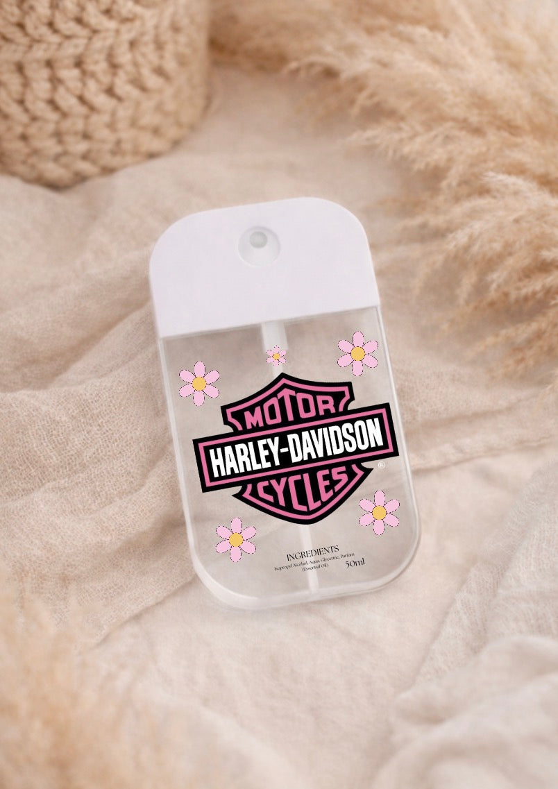 Hand Sanitizer Spray - Pink Harley Davidson