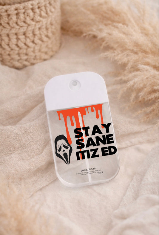 Hand Sanitizer Spray - Ghost Face - Stay Sane Itized