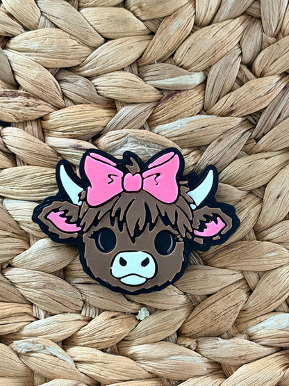 Highland Cow Can Opener - (Keychain)