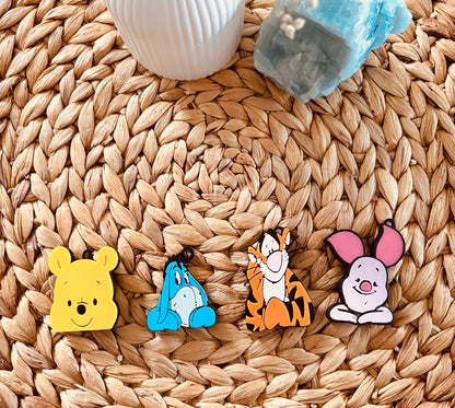 Winnie The Pooh Characters - (Keychain)