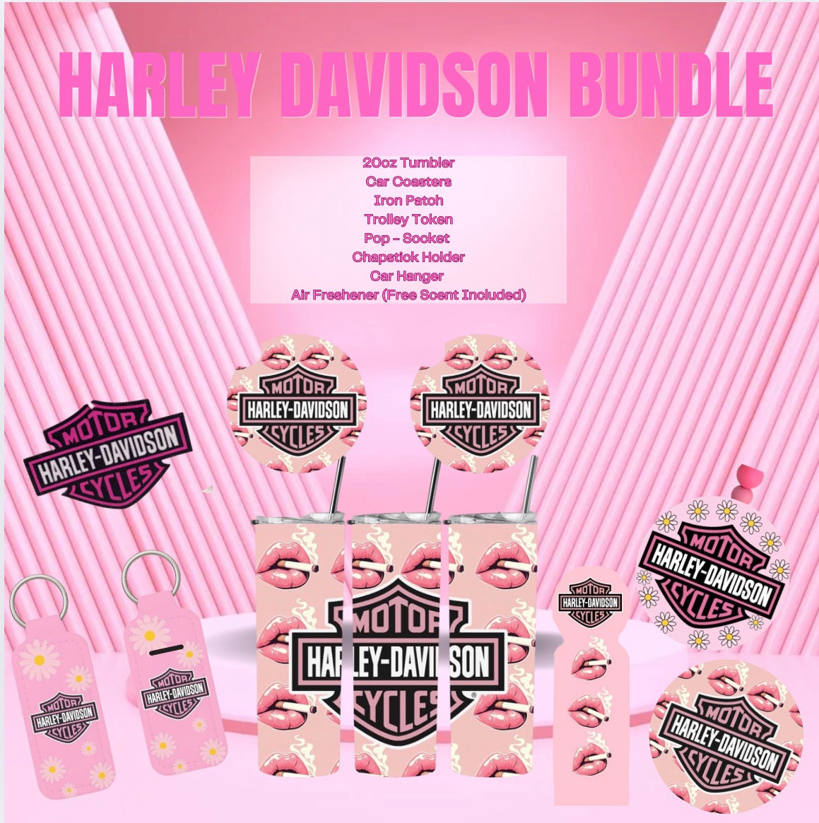 Harley Davidson Bundle – Pink Edition
