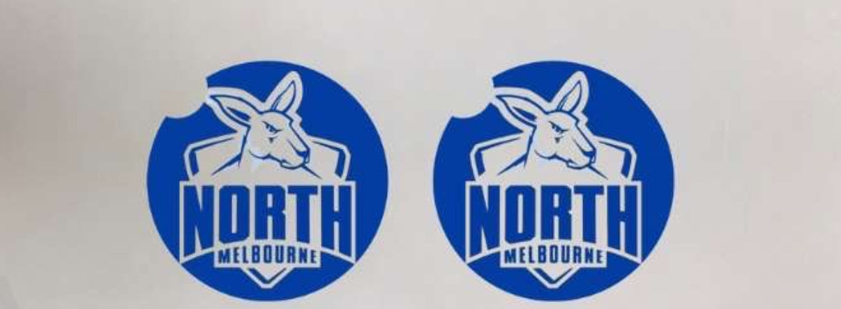 AFL Footy Car Coasters