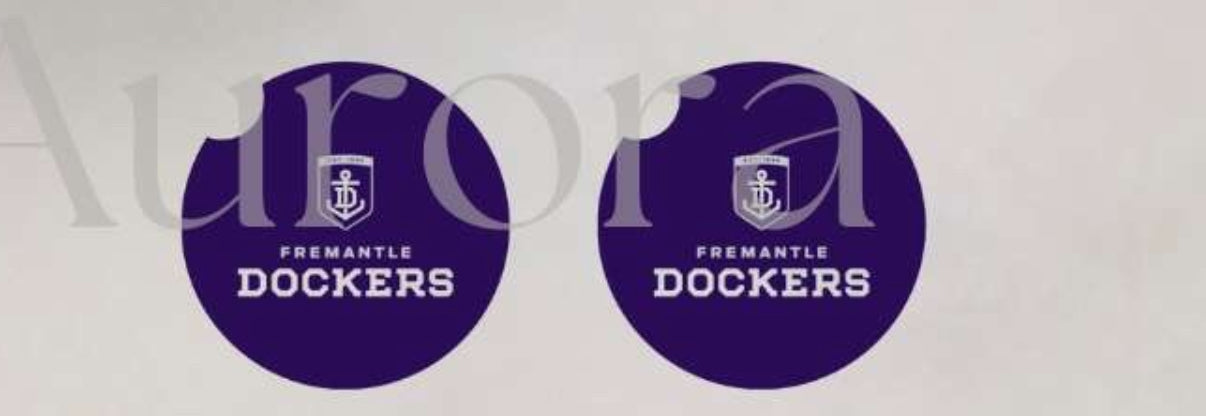 AFL Footy Car Coasters