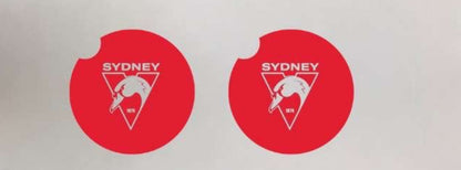 AFL Footy Car Coasters