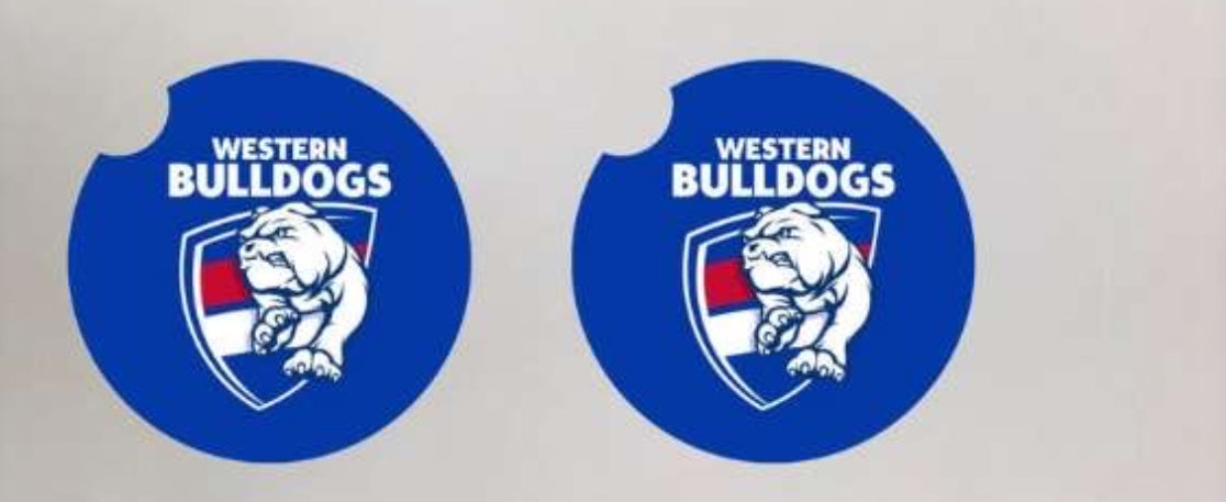 AFL Footy Car Coasters