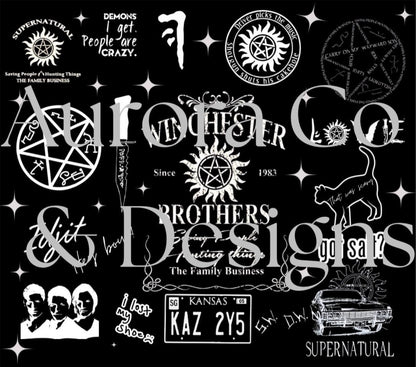 Supernatural Winchester Tumbler (20oz)