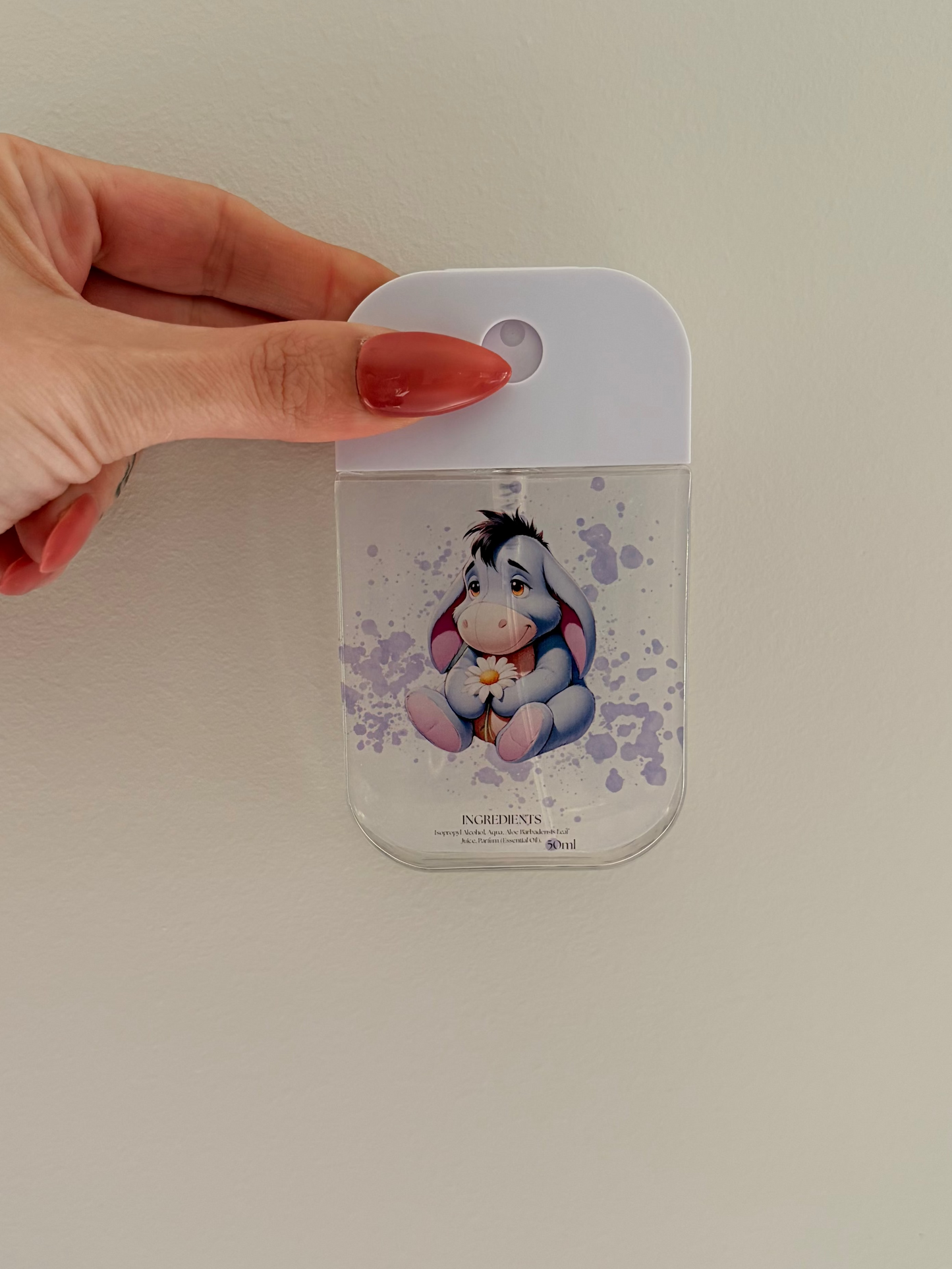 Hand Sanitizer Spray - Purple Eeyore