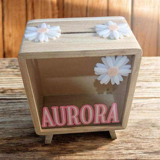 Daisy Shadow Money Box