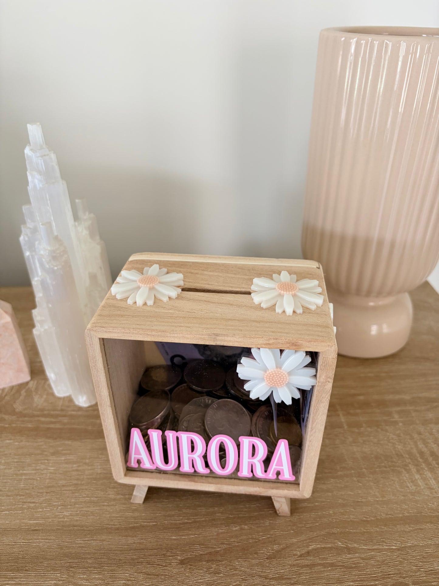 Daisy Shadow Money Box