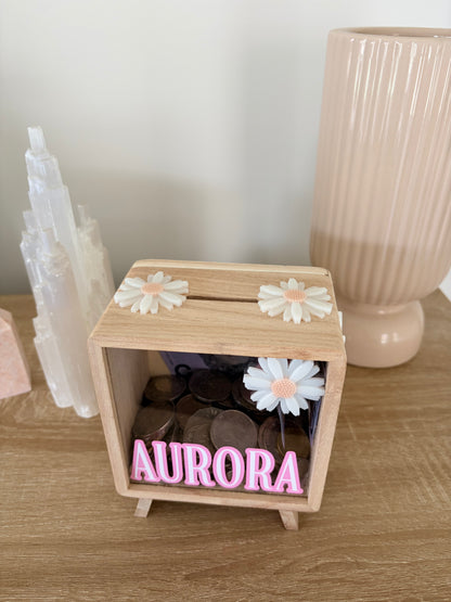 Daisy Shadow Money Box