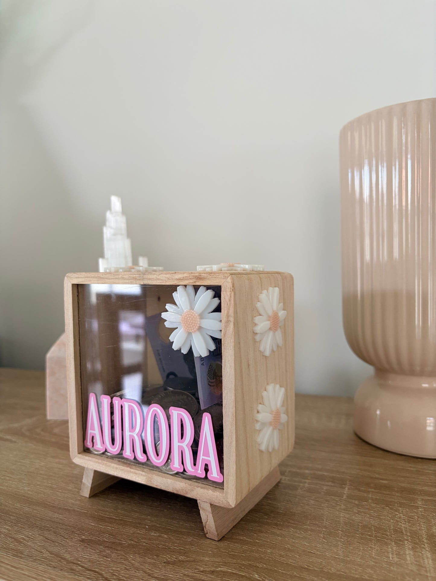 Daisy Shadow Money Box