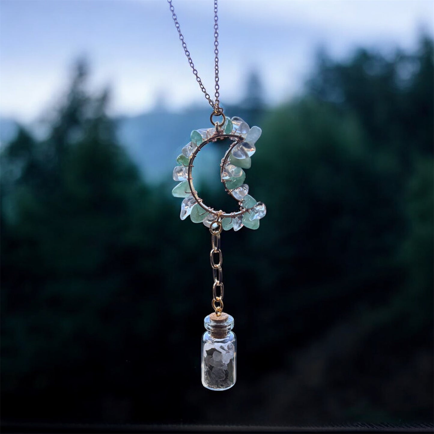 🌙 Celestial Moon & Protection Hanger 🔮