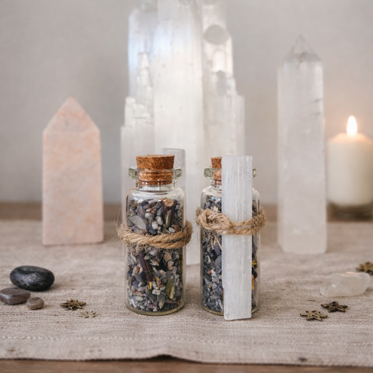 ✨ Anxiety Jar - Amethyst - Small