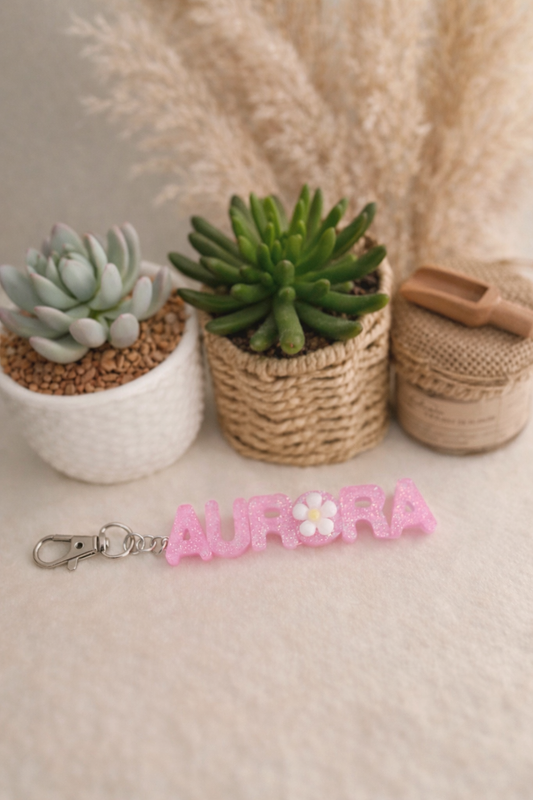 Personalised Name Keyring